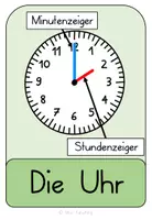 Vorschau - Merkblätter - Uhr Merkplakate - verschiedene Versionen - Seite 2
