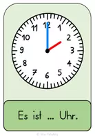 Vorschau - Merkblätter - Uhr Merkplakate - verschiedene Versionen - Seite 3