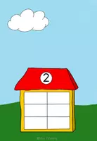 Vorschau - Präsentationen/Tafelbilder - Zahlen zerlegen mit Zahlenhäuser - schönes Tafelmaterial - Seite 2
