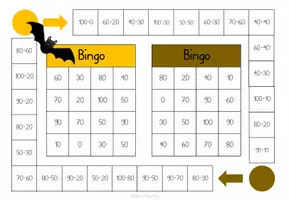 Vorschau - Spiele - Würfel Bingo Rechnen bis 100 - spielend rechnen üben - Seite 3
