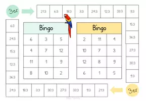 Vorschau - Spiele - Würfel Bingo Division - spielerisch das 1:1 üben - Seite 3