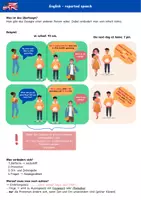 Vorschau - Arbeitsblätter - English - reported speech: Erklärungen und Übungen - Seite 3