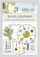 Vorschau - Arbeitsblätter - Vorsicht, Giftpflanzen! Kreatives Unterrichtsmaterial rund ums Pferd - Deckblatt
