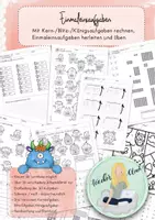 Vorschau - Arbeitsblätter - Einmaleins verstehen und üben mit Kernaufgaben / Blitzaufgaben / Königsaufgaben - Deckblatt