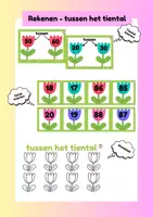 Voorbeeld - Rekenen - tussen het tiental - Voorblad