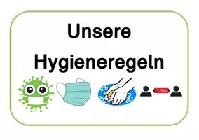 Vorschau - Bildkarten - Unsere Hygieneregeln - Deckblatt