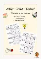 Vorschau - Spiele - Phonologische Bewusstheit – Komplettpaket mit Spielen, Arbeitsblättern & Lernzielkontrolle - Seite 1