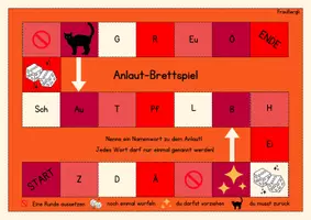 Vorschau - Stationenlernen - Anlaut-Brettspiel 1. Klasse – 3 Differenzierungsstufen - Seite 3