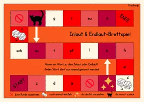Vorschau - Spiele - Inlaut- & Endlaut-Brettspiel 1. Klasse – 3 Differenzierungsstufen - Seite 3