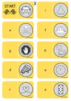Vorschau - Spiele - Endlaut-Domino 1. Klasse – 3 Differenzierungsstufen - Seite 3