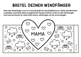 Vorschau - Arbeitsblätter - Malen, Schreiben & Basteln für den Muttertag - Großes Kunst Materialpaket - Seite 3