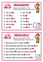 Vorschau - Spiele - Rechtschreibung: s-ss-ß Kleckerkartei - Seite 3