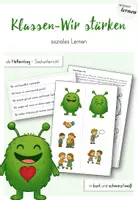 Vorschau - Arbeitsblätter - Soziales Lernen - Klassen-Wir stärken - Deckblatt