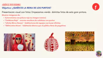 Vista previa - Manualidades / Dibujos para colorear - YAYOI KUSAMA - ACTIVIDADES PARA EL AULA - página 2