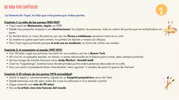 Vista previa - Manualidades / Dibujos para colorear - YAYOI KUSAMA - ACTIVIDADES PARA EL AULA - página 3