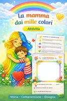 anteprima - Esercizi - La mamma dai mille colori ( FESTA DELLA MAMMA) - Pagina di copertina