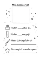Vorschau - Mal- und Bastelvorlagen - Kita Abschlussheft – „Tschüss Kita, Hallo Schule!“- Erinnerungsheft zum Kita-Abschied (18 Seiten) - Seite 1