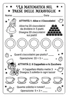 anteprima - Programmi scolastici / Materiali per docenti - matematica nel paese delle meraviglie - Pagina di copertina