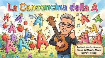 anteprima - Flashcard - La Canzoncina della A - Immagini originali - Pagina 1