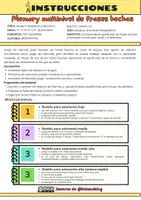 Vista previa - Juegos / Gamificación - TRABAJO DE FRASES HECHAS MULTINIVEL - Portada