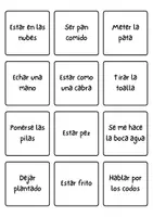 Vista previa - Juegos / Gamificación - TRABAJO DE FRASES HECHAS MULTINIVEL - página 1