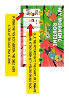 Aperçu - Feuilles d'exercices - Task Cards Daily Routine-building for Stress Relief - Page 1