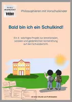 Vorschau - Stundenentwürfe - Vorschulkinder philosophieren zum Schuleintritt - Übergang - Deckblatt