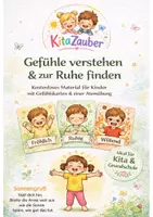 Vorschau - Mal- und Bastelvorlagen - Kleine Helfer für große Gefühle - kostenloses Material - Deckblatt
