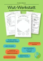 Vorschau - Arbeitsblätter - Wut-Werkstatt – Kreatives Material zur Emotionsregulation - Deckblatt