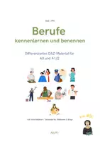 Vorschau - Stundenentwürfe - Berufe kennenlernen und benennen - DAZ A0/A1 - Deckblatt