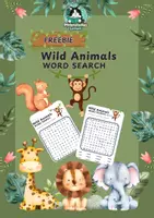 Vorschau - Arbeitsblätter - Suchsel Tiere Englisch Grundschule – Word Search Freebie - Deckblatt