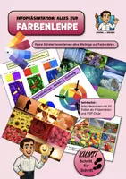 Vorschau - Stundenentwürfe - Farbenlehre verständlich erklärt (Infopräsentation + Arbeitsblatt) - Deckblatt