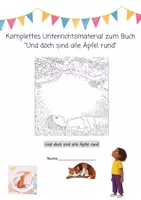 Vorschau - Stundenentwürfe - Und doch sind alle Äpfel rund - Unterrichtsmaterial Grundschule - Deckblatt