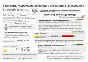 Vorschau - Unterrichtsreihen - CHEMISCHES GLEICHGEWICHT, REAKTIONSGESCHWINDIGKEIT & MASSENWIRKUNGSGESETZ: 2x kluges Merkblatt & Advance Organizer - Seite 2