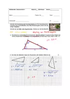 Vorschau - Klassenarbeiten - Mathematik Klassenarbeit - Klasse 9 - Pythagoras - Seite 1
