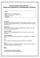 Vorschau - Arbeitsblätter - Lesetheater / Rollenspiel Altes Ägypten: Grabbeigaben / Leben im Jenseits (Klasse 5-6; DaZ-geeignet) - Seite 1