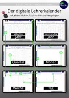 Vorschau - Lehrpläne/Lehrermaterial - Digitaler Lehrerkalender 2026/2027 weiterführende Schulen (blau) 26/27 - Seite 1