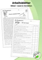 Vorschau - Arbeitsblätter - Die Zauberflöte – Lesen & Verstehen, Arbeitsblätter & kreative Übungen - mit Lernzielkontrolle - Seite 1