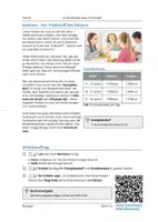 Vorschau - Arbeitsblätter - Kalorien, Grundumsatz und Energiebedarf - Der Treibstoff des Körpers - Seite 1