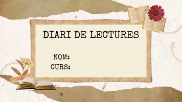 Vista previa - Hojas de trabajo - diari de lectures seguiment lectura per plaer - página 1