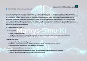 Vorschau - Arbeitsblätter - Künstliche Intelligenz Thema 1–8 Materialpaket (Definition, Abgrenzung, Stärken, Schwächen, Daten, Anwendung, Evaluierung, Konzepte, Testdrive) + Rätselteile - Seite 3