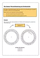 Vorschau - Arbeitsblätter - Caesar Verschlüsselung Arbeitsblatt Klasse 5–7 – Geheimschrift einfach erklärt/Kryptologie (Informatik) - mit Lösungen - Seite 3