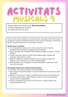 Vista previa - Juegos / Gamificación - ACTIVITATS MUSICALS 4: Sudokus de figures musicals - página 1
