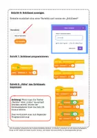 Vorschau - Arbeitsblätter - Caesar Verschlüsselung Scratch Projekt Klasse 5–7 – Arbeitsblätter & Anleitung (Informatik/Kryptologie) - Seite 3