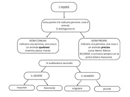 anteprima - Materiale di supporto/inclusione - Mappa concettuale nomi e articoli - Pagina di copertina