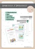 Vorschau - Spiele - Alternatives Sportfest oder Spielefest - Deckblatt