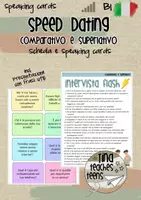anteprima - Esercizi - Speaking Cards Italiano per stranieri B1 - comparativo e superlativo - Pagina di copertina