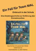 Vorschau - Unterrichtsreihen - Ein Fall für Team MAL - Der Einbruch in der Schule (Einführung der Einmaleinsreihen als Detektivgeschichte) - Deckblatt