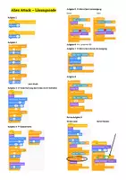 Vorschau - Arbeitsblätter - Informatik: ALIEN ATTACK - Algorithmen in Scratch (Schleifen, Bedingungen, Variablen) - Seite 3