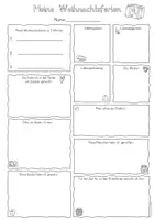 Vorschau - Arbeitsblätter - Meine Ferien: Winterferien/Weihnachtsferien - Rückblick und kreativer Schreibanlass - Seite 2
